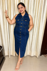 Denim Dress with pockets