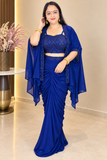 Designer Indowestern Cape style
