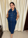 Denim Dress with pockets