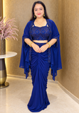 Designer Indowestern Cape style