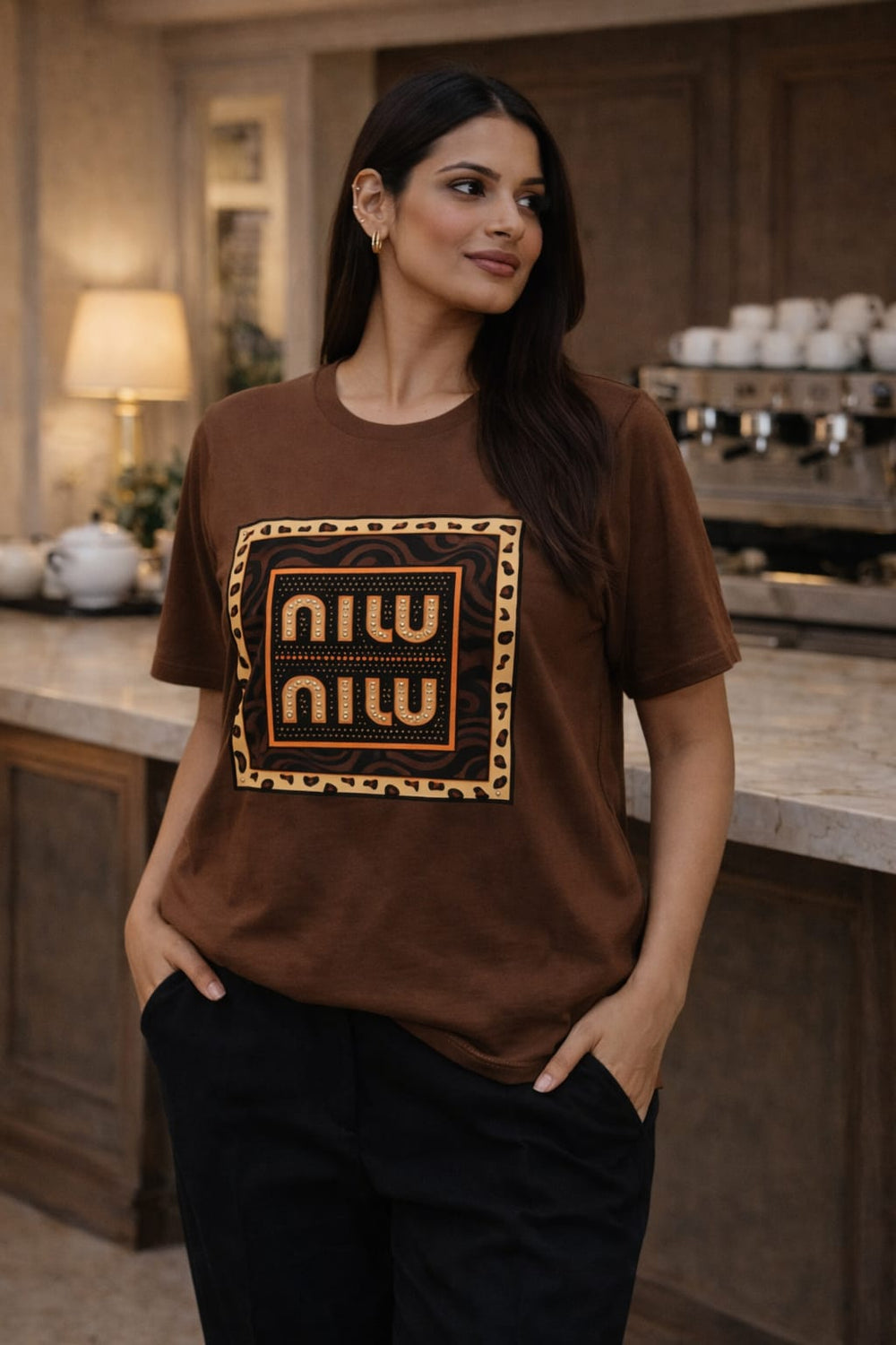 Brown