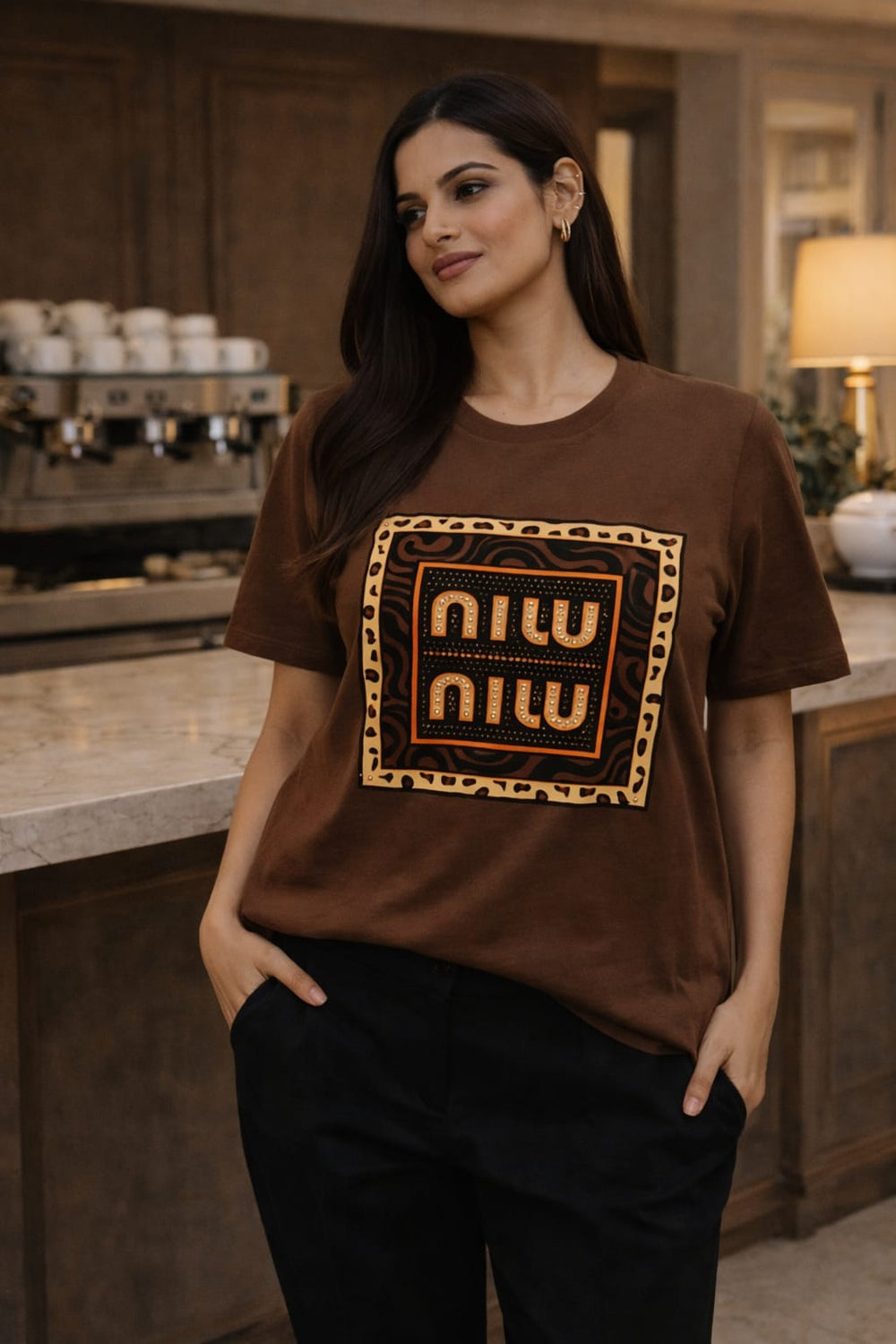 Brown
